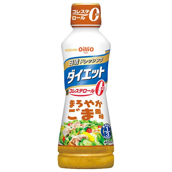 日清オイリオ 日清ドレッシング ダイエット まろやかごま風味 400mlペットボトル×8本入