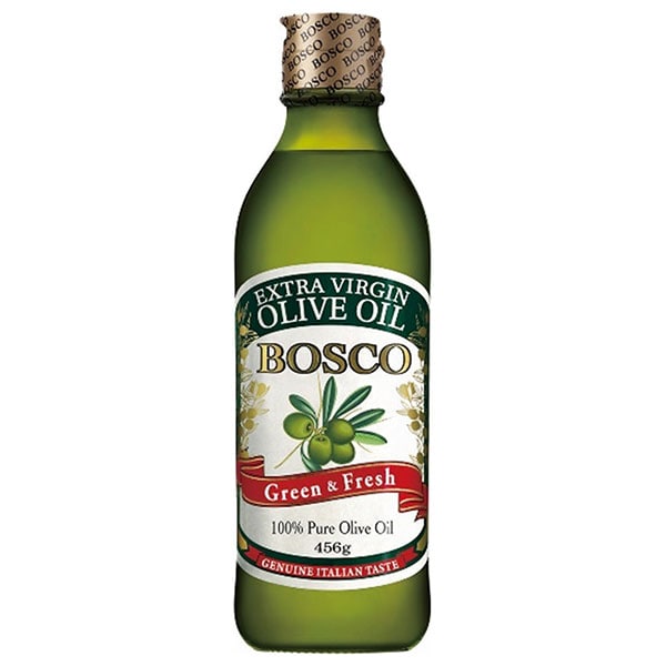 日清オイリオ BOSCO(ボスコ) エキストラバージンオリーブオイル 456g瓶×12本入×(2ケース)