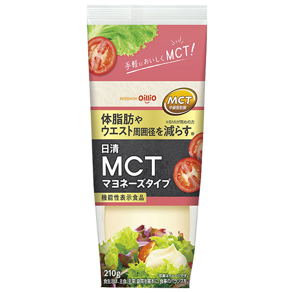 日清オイリオ 日清MCT マヨネーズタイプ 210g×12本入