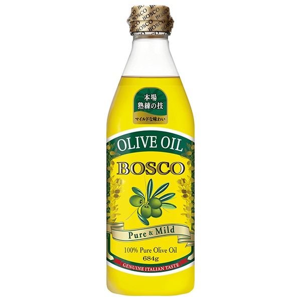 日清オイリオ BOSCO(ボスコ) オリーブオイル 684gペットボトル×12本入