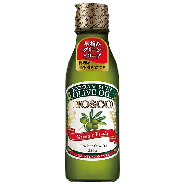 日清オイリオ BOSCO(ボスコ) エキストラバージンオリーブオイル 228g瓶×12本入×(2ケース)