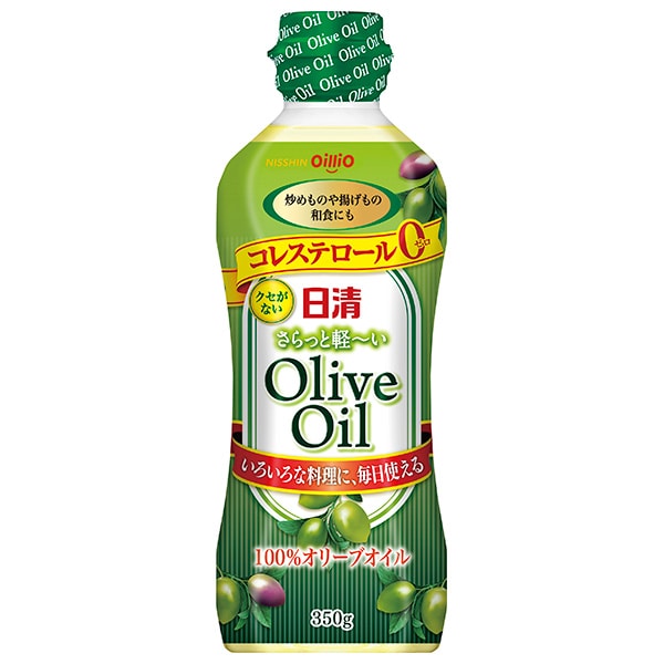 日清オイリオ 日清さらっと軽~いオリーブオイル 350gペットボトル×10本入