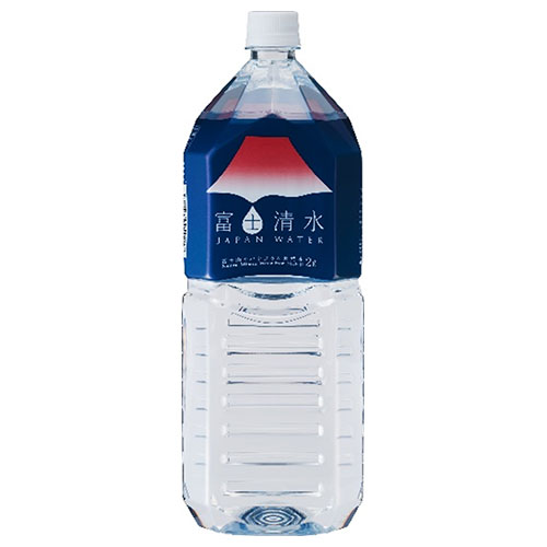 ミツウロコ 富士清水 JAPAN WATER 2Lペットボトル×6本入×(2ケース)