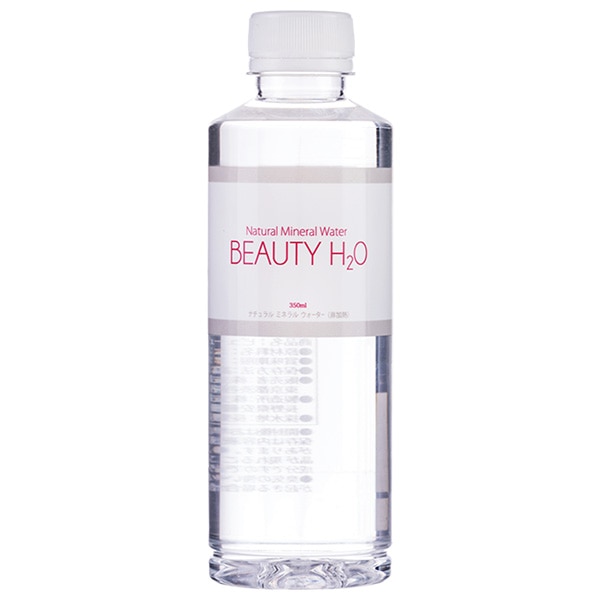 ナチュラルミネラルウォーター BEAUTY H2O 350mlペットボトル×24本入×(2ケース)