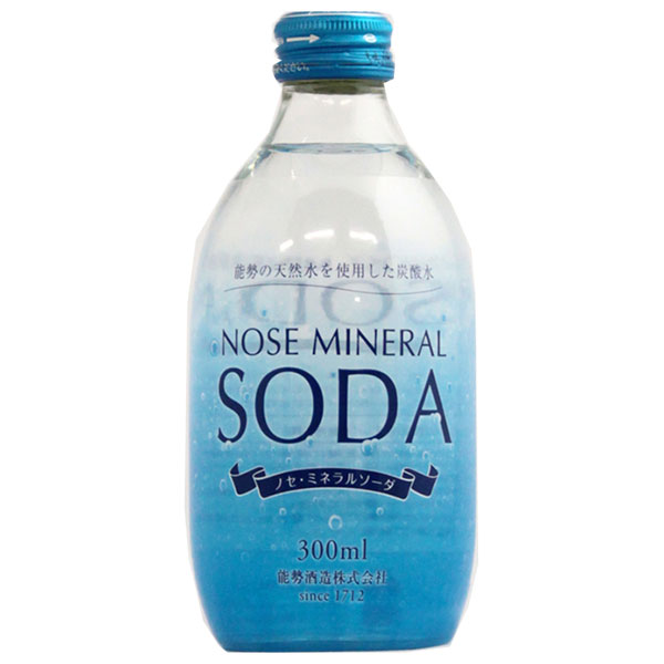 能勢酒造 能勢ソーダ 300ml瓶×24本入×(2ケース)