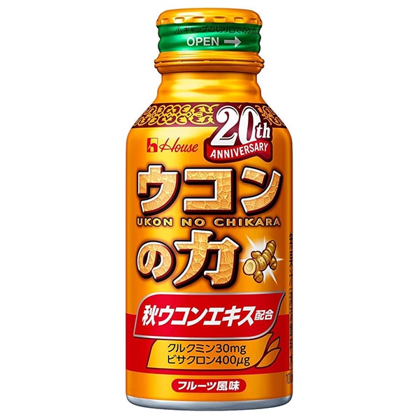 ハウスウェルネス ウコンの力 ウコンエキスドリンク 100mlボトル缶×60本入