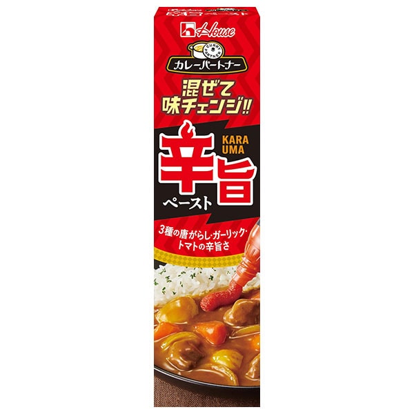 ハウス食品 カレーパートナー 辛旨ペースト 40g×10本入