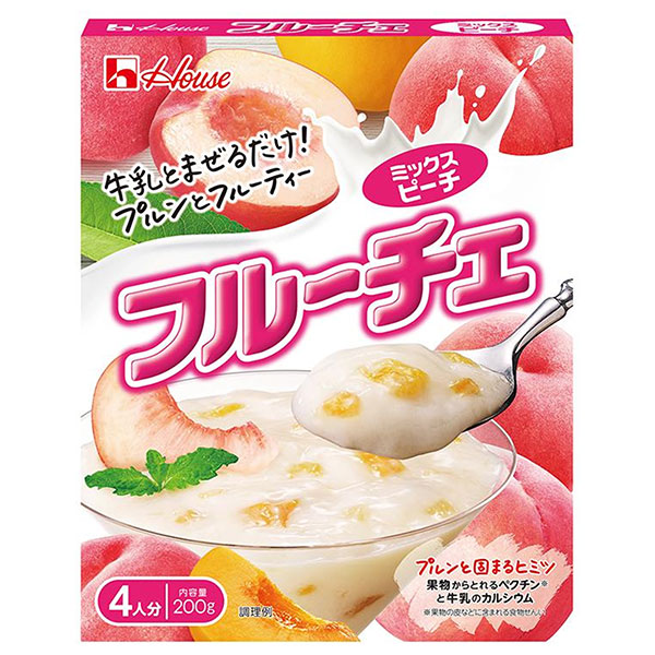 ハウス食品 フルーチェ ミックスピーチ 200g×30個入