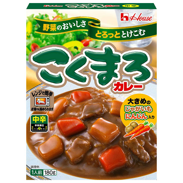 ハウス食品 こくまろカレーレトルト 中辛 180g×30個入