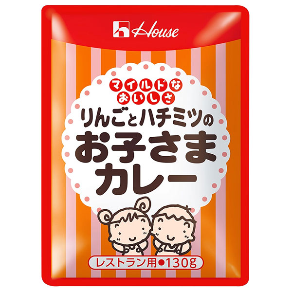 ハウス食品 りんごとハチミツのお子さまカレー 130g×30袋入×(2ケース)