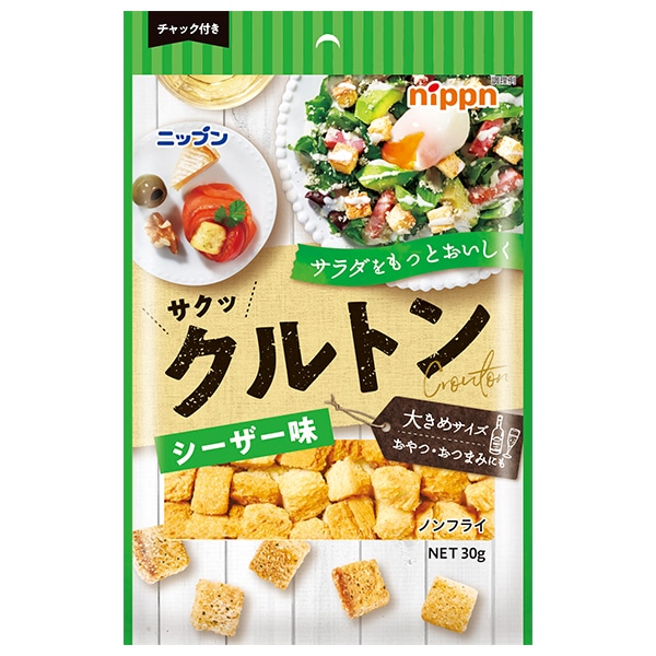 ニップン クルトン シーザー味 30g×20(10×2)袋入×(2ケース)