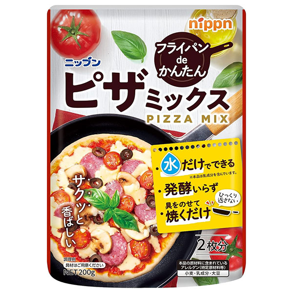 日本製粉 ニップン ピザミックス 200g×16袋入