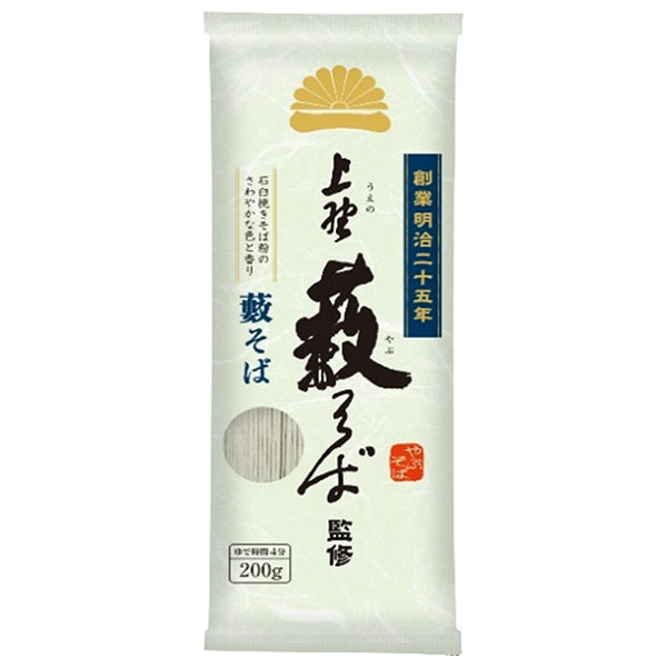 ニップン 上野藪そば監修 藪そば 200g×20袋入×(2ケース)