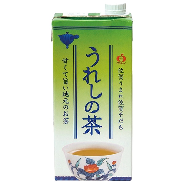 JAビバレッジ佐賀 うれしの茶 1L紙パック×6本入×(2ケース)