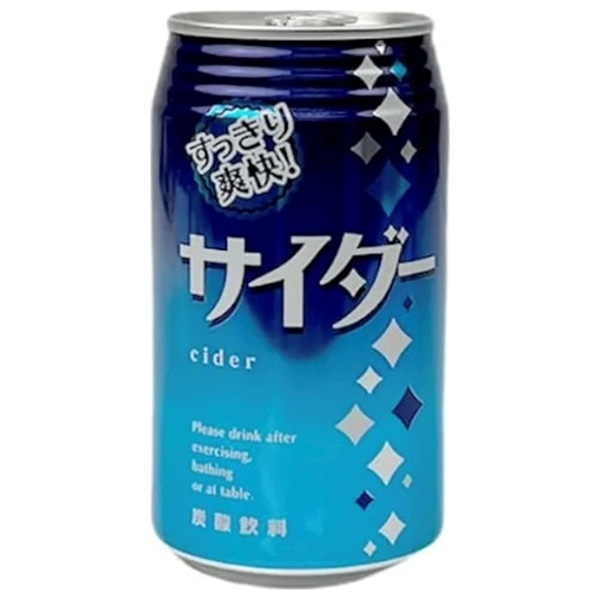 JAビバレッジ佐賀 すっきり爽快サイダー 350ml缶×24本入