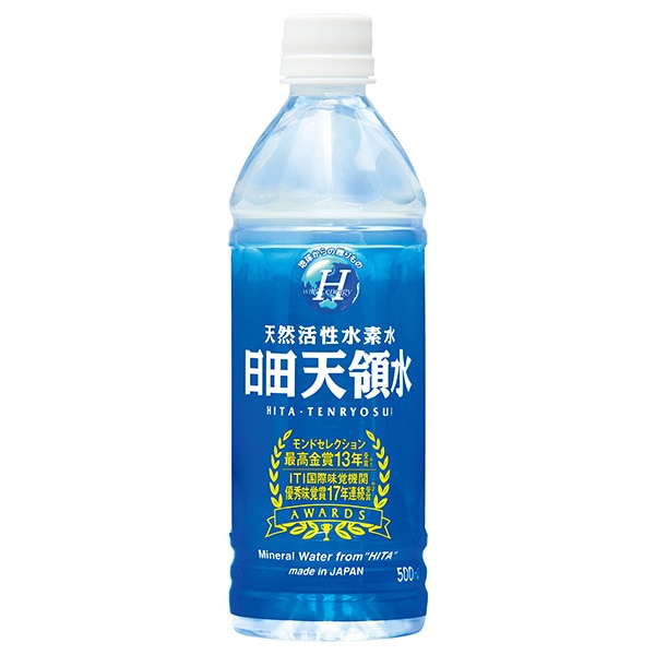 日田天領水 ミネラルウォーター 500mlペットボトル×24本入
