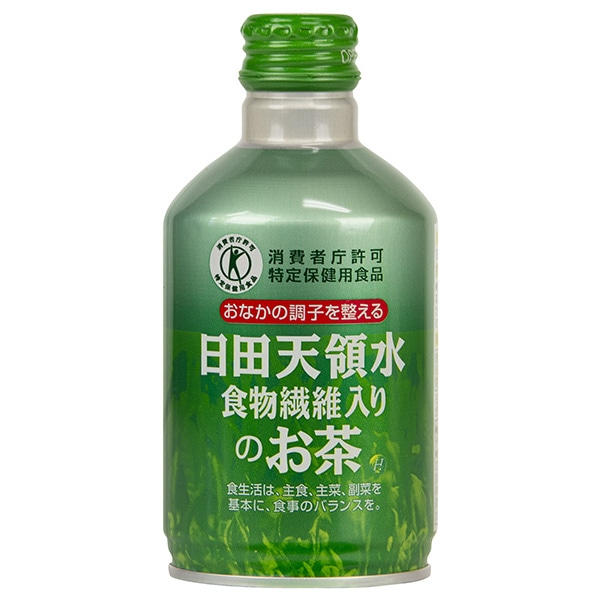日田天領水 日田天領水 食物繊維入りのお茶【特定保健用食品 特保】 300gボトル缶×24本入