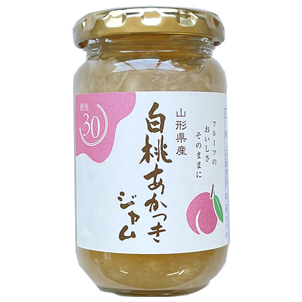 伊豆フェルメンテ 山形県産 白桃あかつきジャム 180g×12個入×(2ケース)