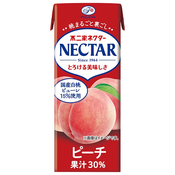 不二家 ネクター ピーチ 200ml紙パック×24本入