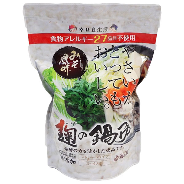 樽の味 麹の鍋つゆ 味噌風味 680g×12袋入