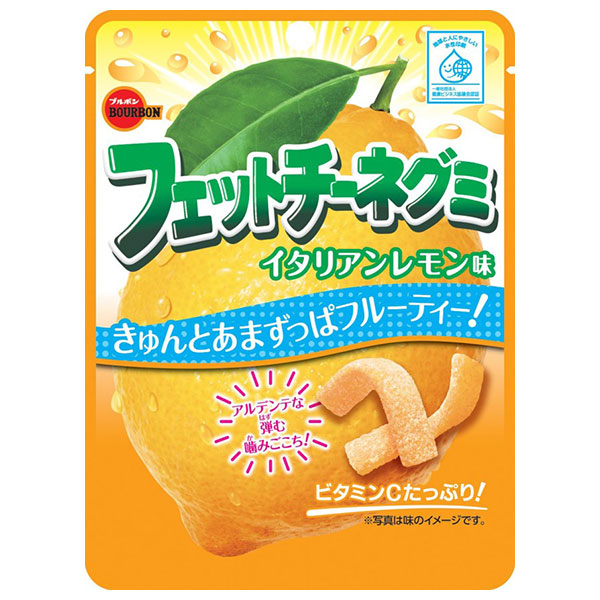 ブルボン フェットチーネグミ イタリアンレモン味 50g×10袋入