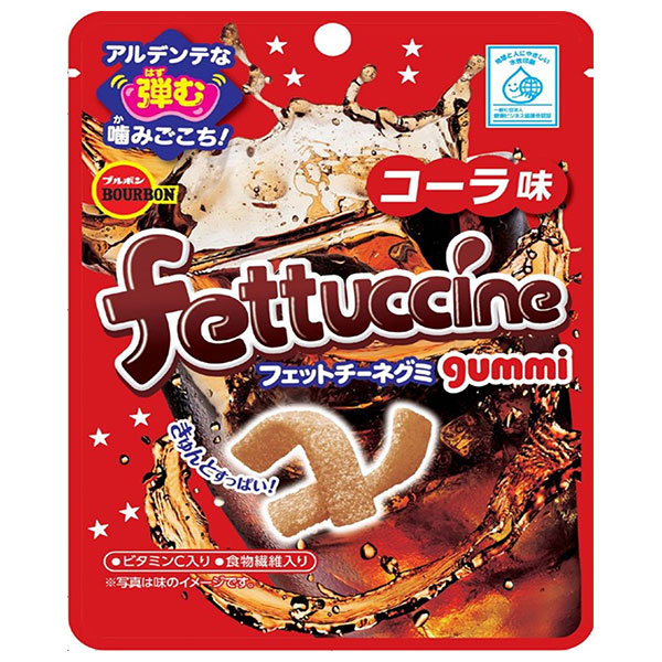 ブルボン フェットチーネグミ コーラ味 50g×10個入×(2ケース)