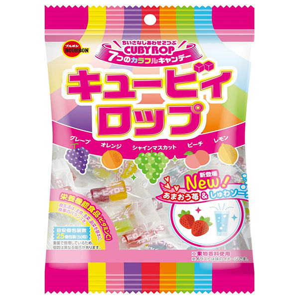 ブルボン キュービーロップ 100g×10個入×(2ケース)