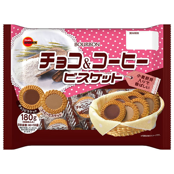 ブルボン チョコ&コーヒー 180g×12袋入