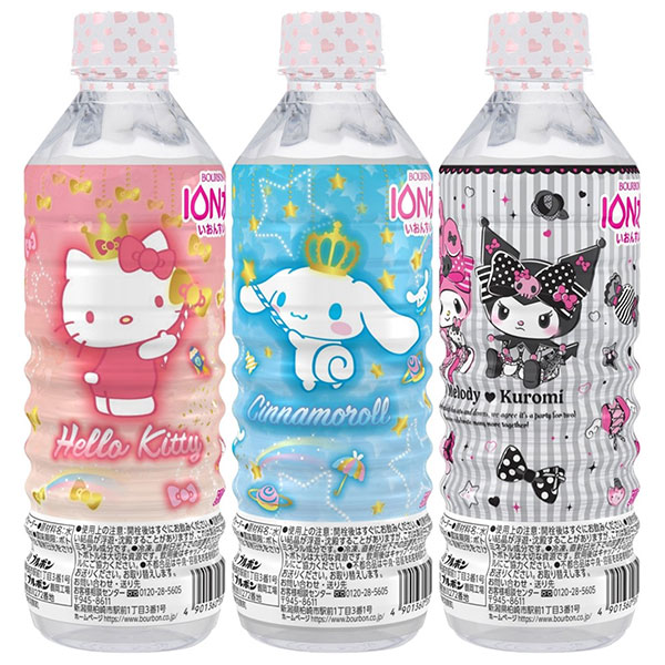 ブルボン サンリオキャラクター イオン水 500mlペットボトル×24本入