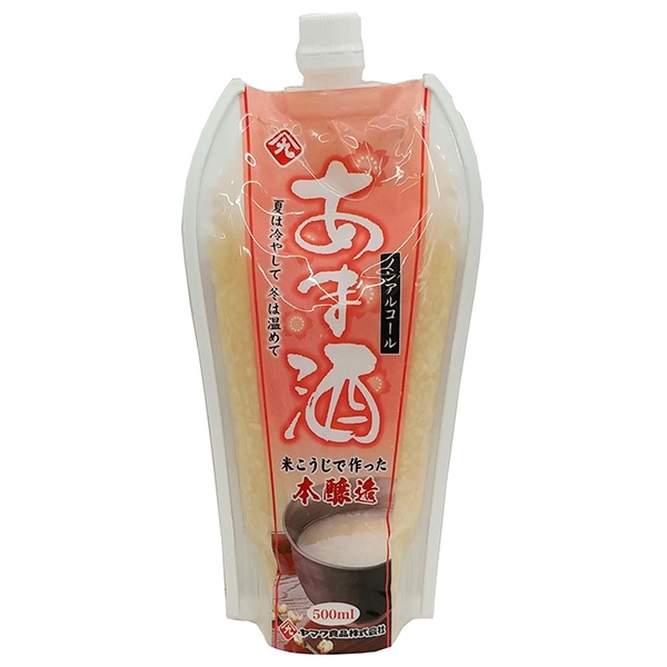 ヤマク食品 甘酒 ピラーパック 500ml×10袋入