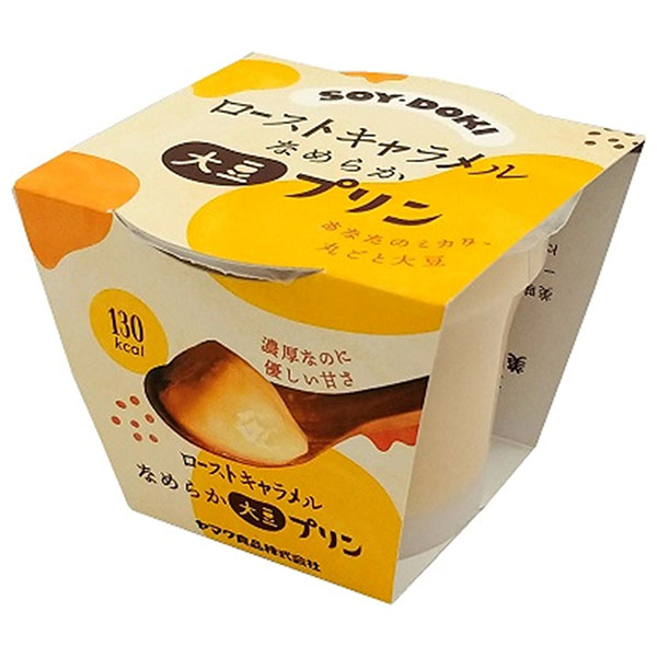 ヤマク食品 大豆プリン ローストキャラメル 100g×12個入