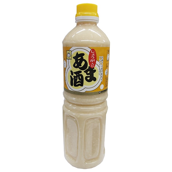 ヤマク食品 しょうが入り あま酒 1Lペットボトル×6本入