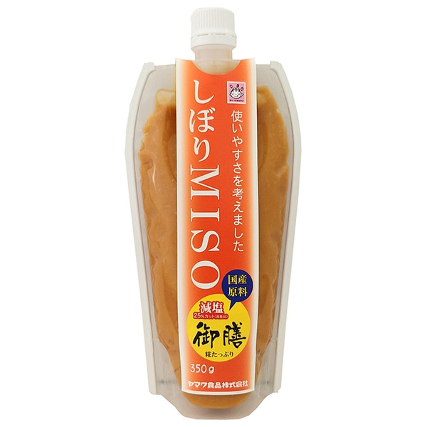 ヤマク食品 しぼりMISO 国産御膳 350g×10個入