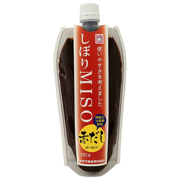 ヤマク食品 しぼりMISO 赤だし 350g×10袋入