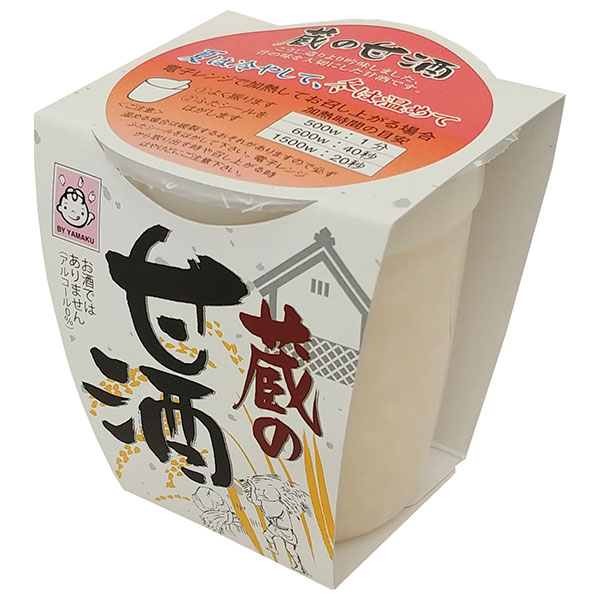 ヤマク食品 蔵の甘酒 180g×12個入×(2ケース)