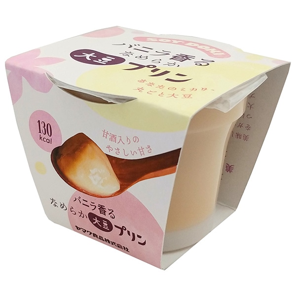 ヤマク食品 大豆プリン バニラ 100g×12個入×(2ケース)