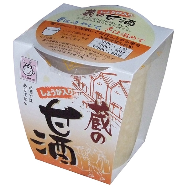 ヤマク食品 しょうが入り 蔵の甘酒 180g×12個入