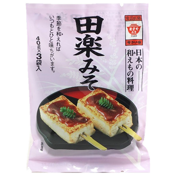 ますやみそ 田楽みそ 120g(40g×3袋)×12袋入