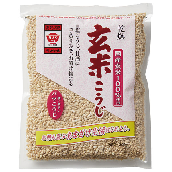 ますやみそ 乾燥玄米こうじ 300g×10袋入×(2ケース)