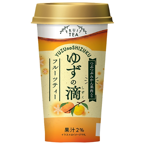 クロレラ食品 ゆずのしずくフルーツティー 180g×12本入×(2ケース)