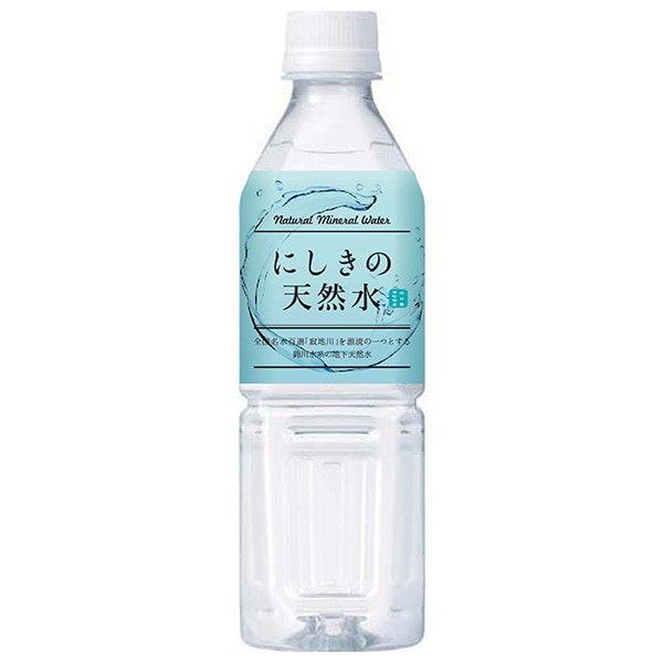 錦町農産加工 にしきの天然水 500mlペットボトル×24本入