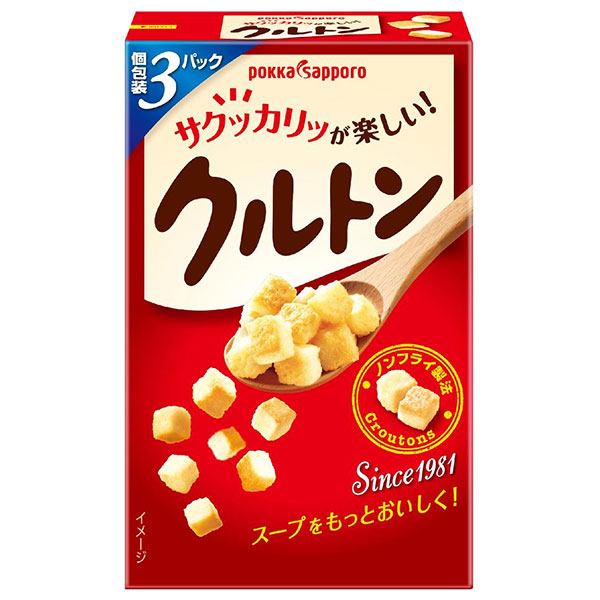 ポッカサッポロ クルトン(スープ用) 21.0g(3P)×30個入