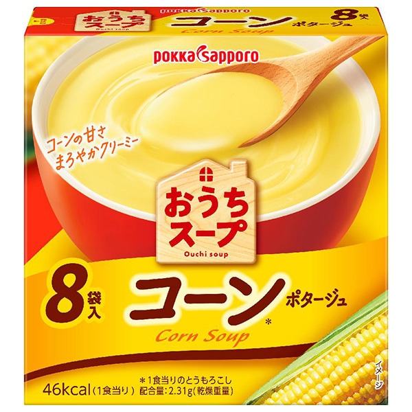 ポッカサッポロ おうちスープ コーン 96.0g(8P)×40個入