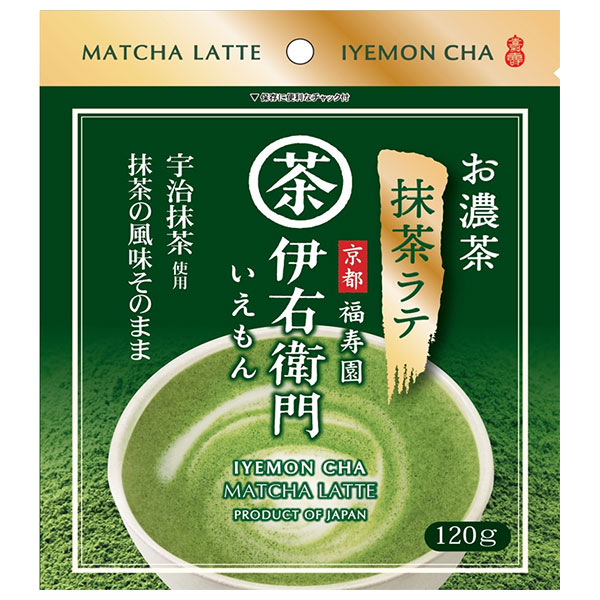 宇治の露製茶 伊右衛門 お濃茶抹茶ラテ 120g×12袋入