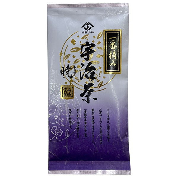 山城物産 宇治茶 暁 一番摘み 80g×20袋入×(2ケース)