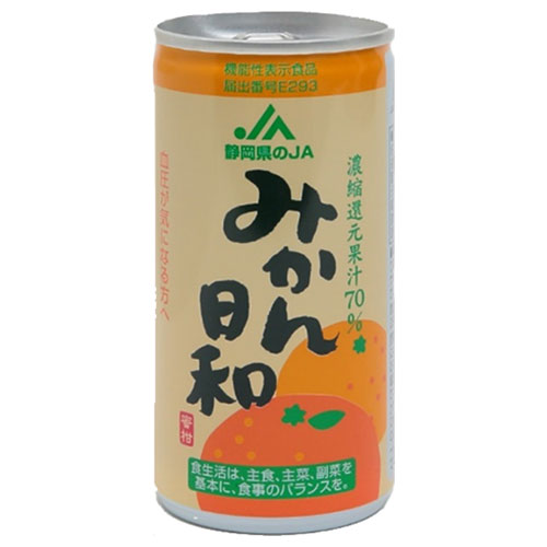 JA静岡経済連 みかん日和 190g缶×30本入