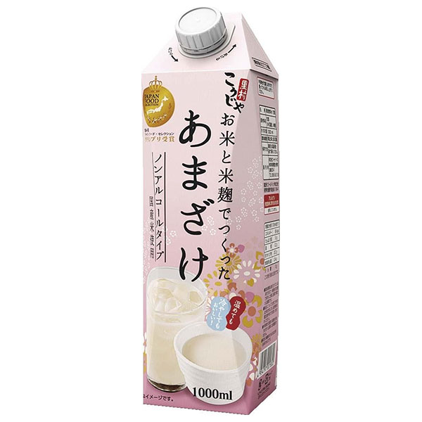 コーセーフーズ こうじや里村 お米と米麹でつくったあまざけ 1000ml紙パック×6本入