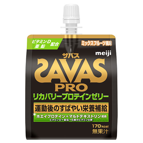 明治 ザバス プロ リカバリープロテインゼリー 180gパウチ×30本入