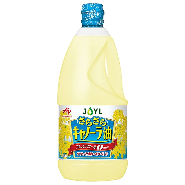 J-オイルミルズ AJINOMOTO さらさらキャノーラ油 1350g×6本入