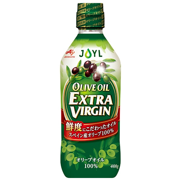 J-オイルミルズ AJINOMOTO オリーブオイルエクストラバージン 400g瓶×12本入×(2ケース)